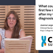 What could the first few months after my CML diagnosis feel like   Joanna Large